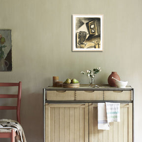 Pablo Picasso Wall Art Owl In The Chair Poster Framed Art