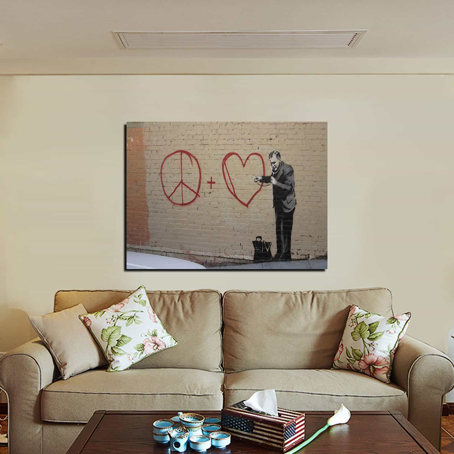 Peaceful Hearts Doctor Canvas Art