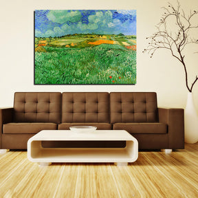 Plain Near Auvers Canvas Art