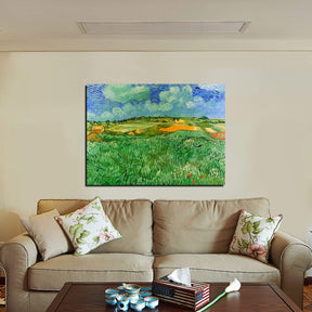 Plain Near Auvers Canvas Art