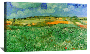 Plain Near Auvers Canvas Art