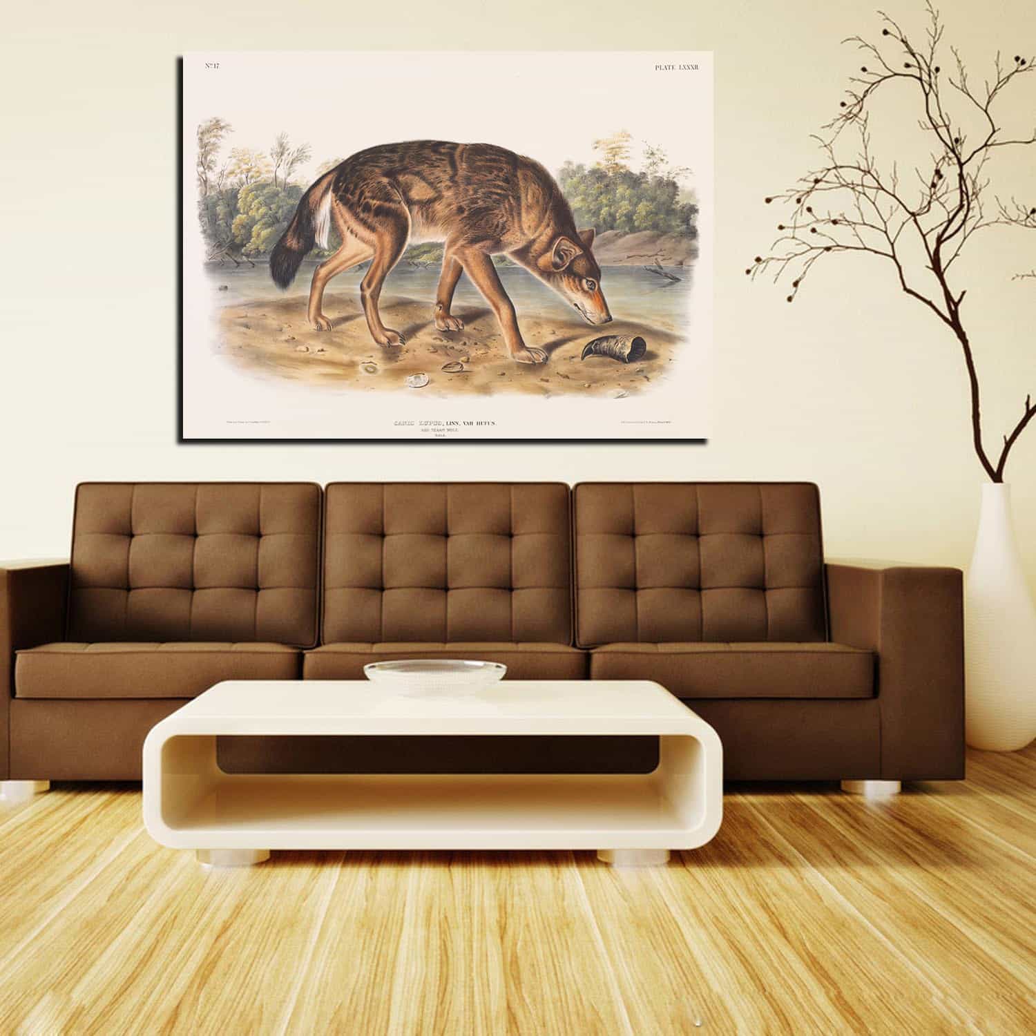 Polar Hare Canvas Art