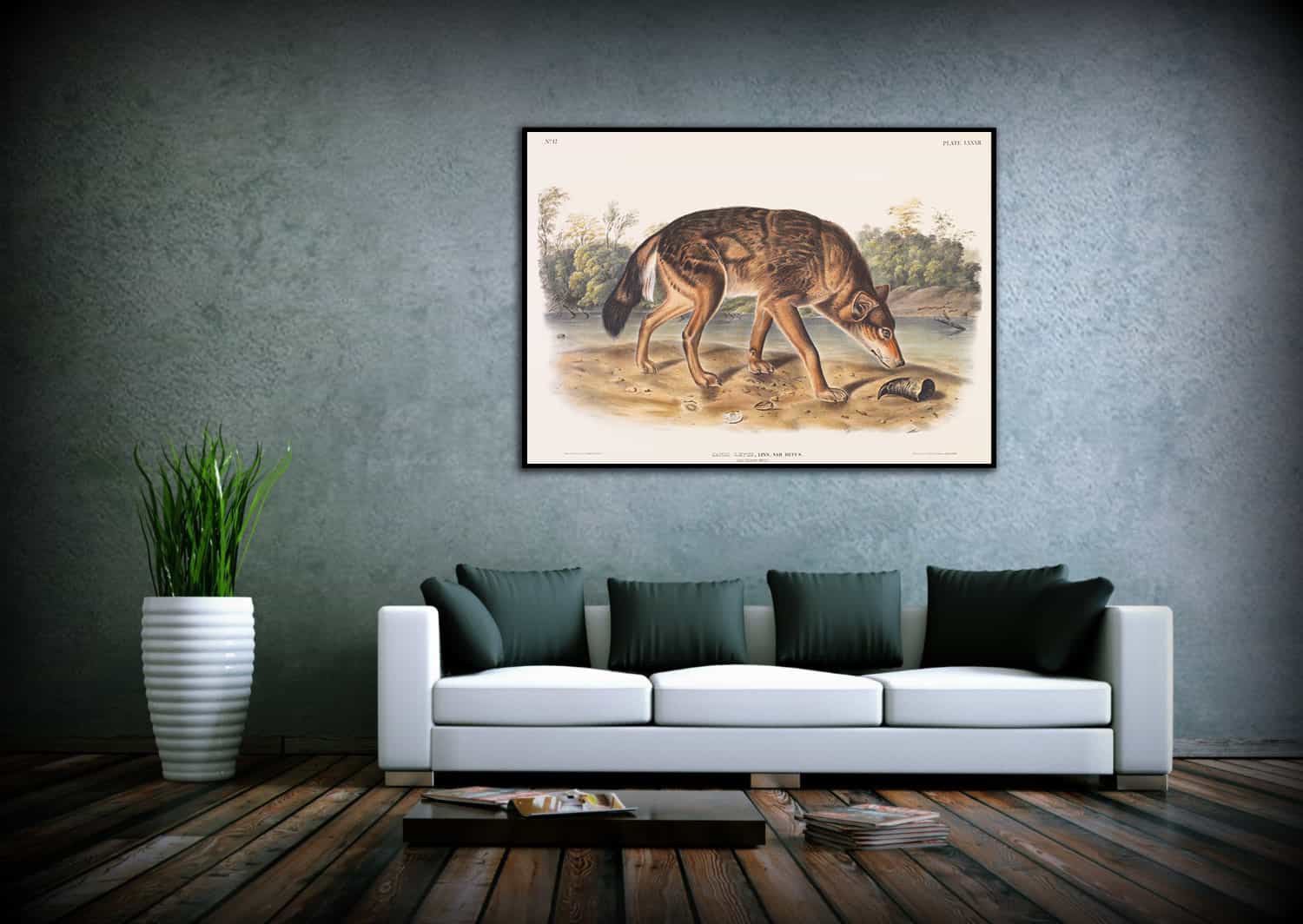 Polar Hare Canvas Art