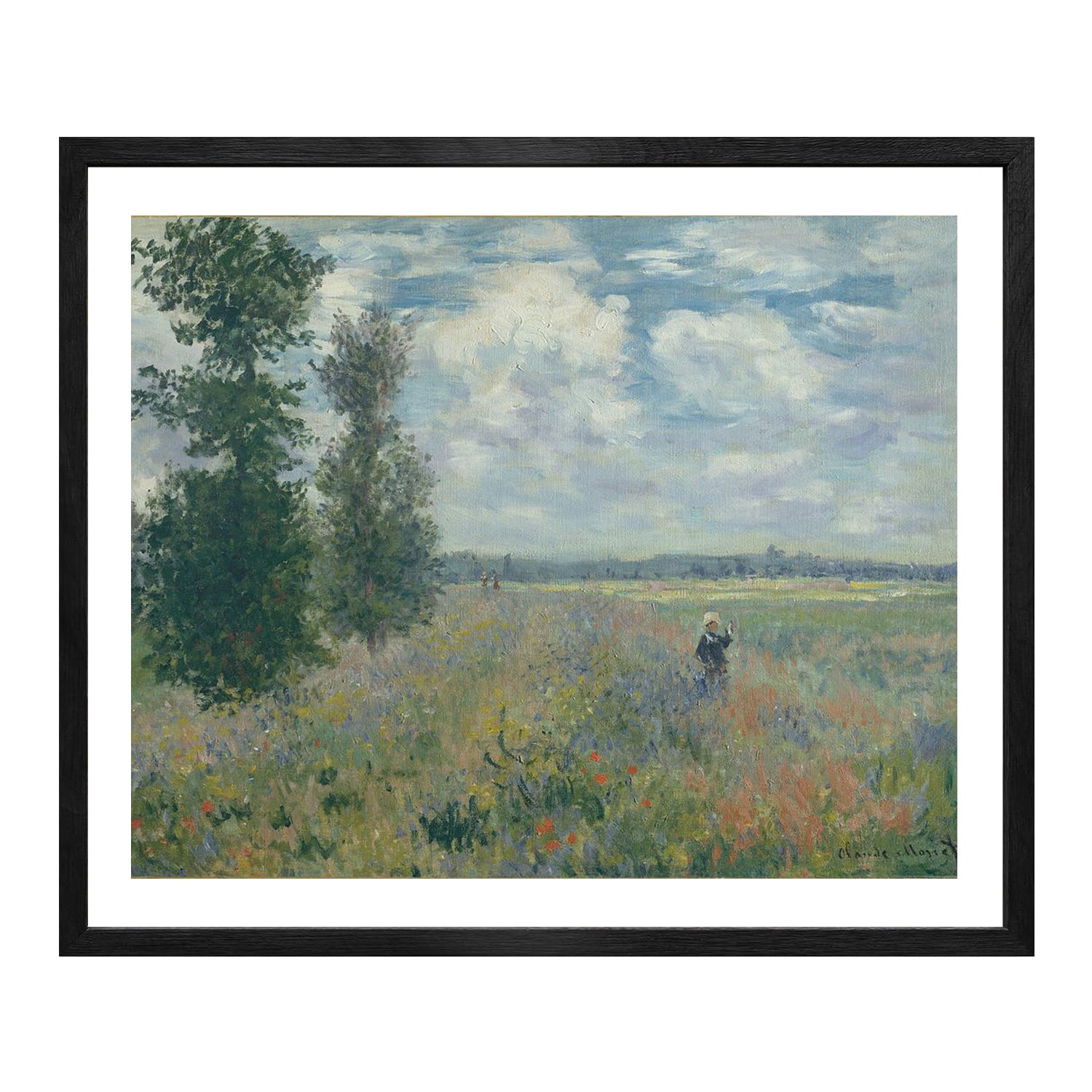 Monet Art Lane In Garden