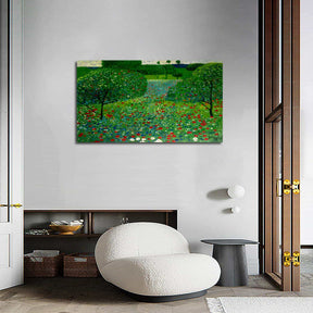 Poppy Field Canvas Art