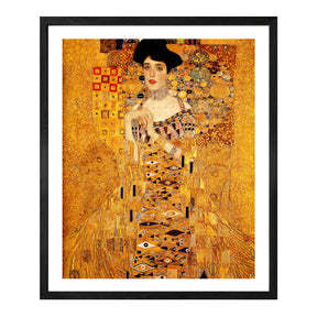 Gustav Klimt Wall Art Portrait Of Adele Bloch Bauer Poster Framed Klimt Art