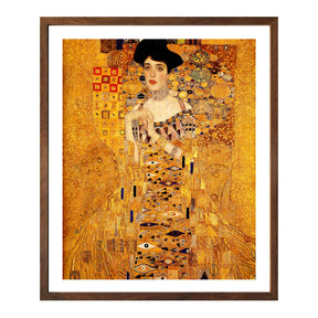 Gustav Klimt Wall Art Portrait Of Adele Bloch Bauer Poster Framed Klimt Art