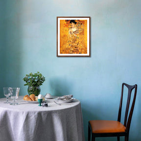 Gustav Klimt Wall Art Portrait Of Adele Bloch Bauer Poster Framed Klimt Art