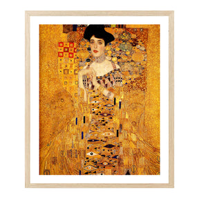 Gustav Klimt Wall Art Portrait Of Adele Bloch Bauer Poster Framed Klimt Art