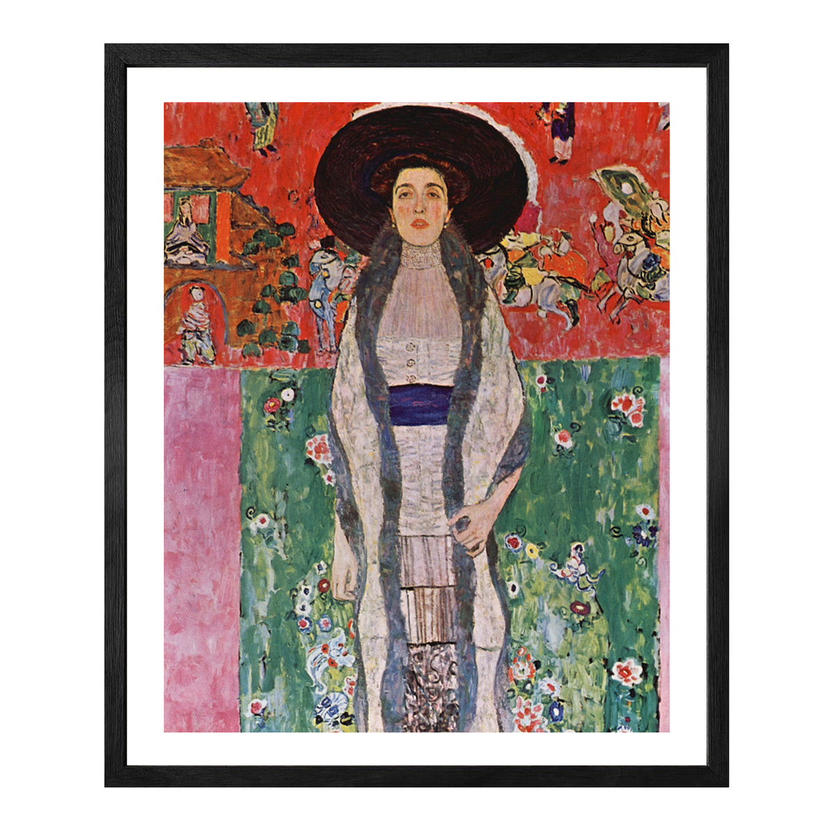 Gustav Klimt Wall Art Adele Bloch Bauer Poster Framed Klimt Art