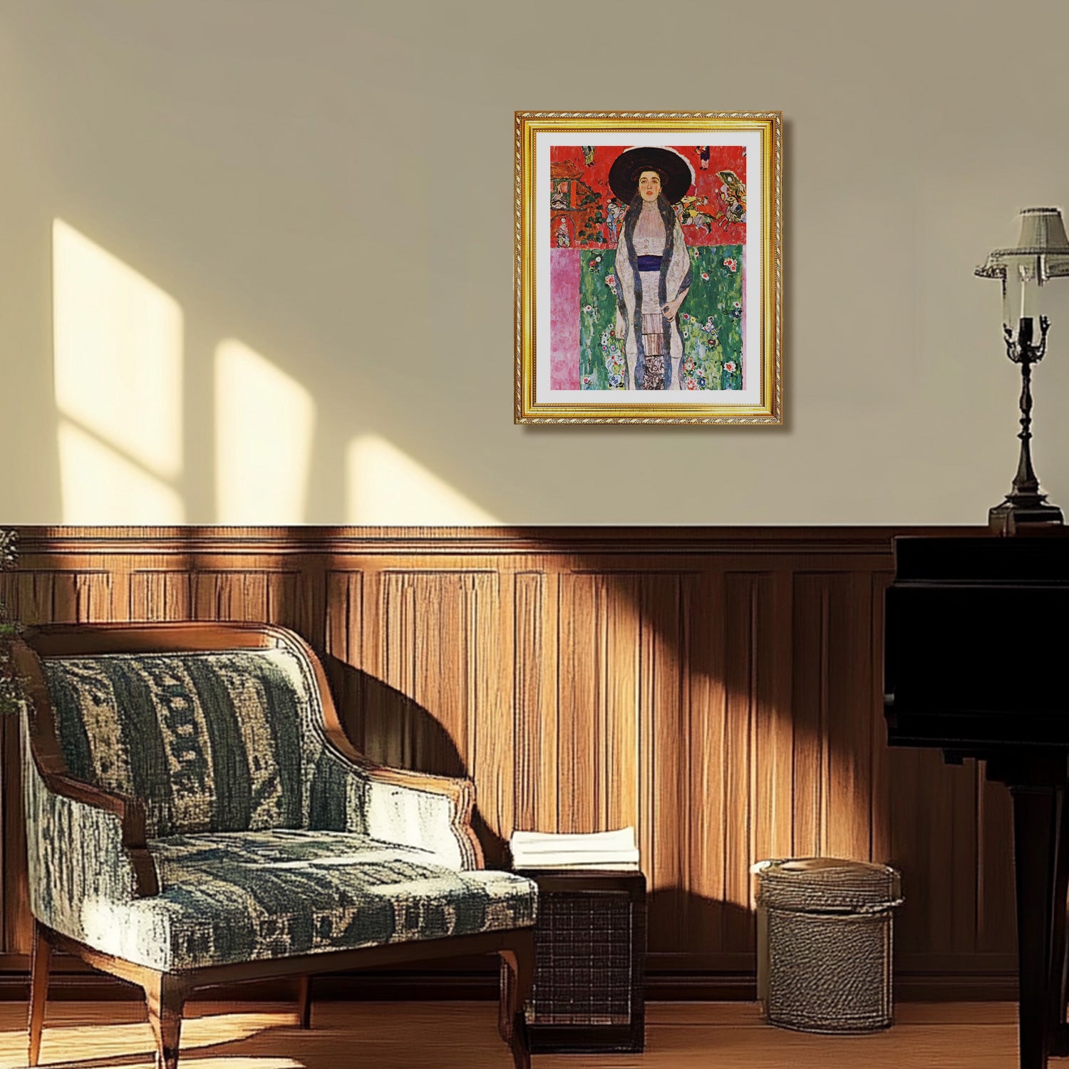 Gustav Klimt Wall Art Adele Bloch Bauer Poster Framed Klimt Art