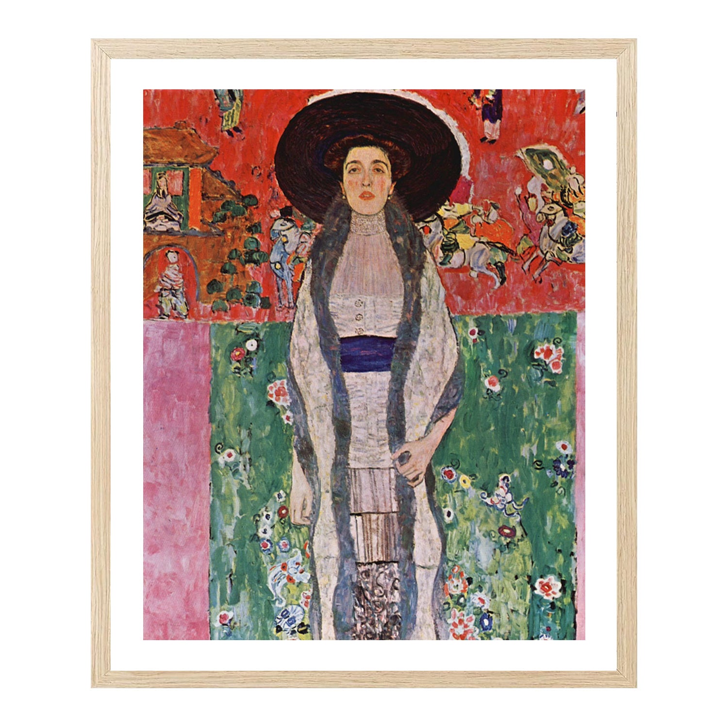 Gustav Klimt Wall Art Adele Bloch Bauer Poster Framed Klimt Art