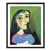Pablo Picasso Wall Art Portrait Of A Woman Poster Framed Art