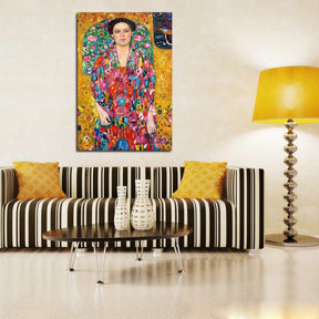 Portrait Of Eugenia Primavesi Canvas Art