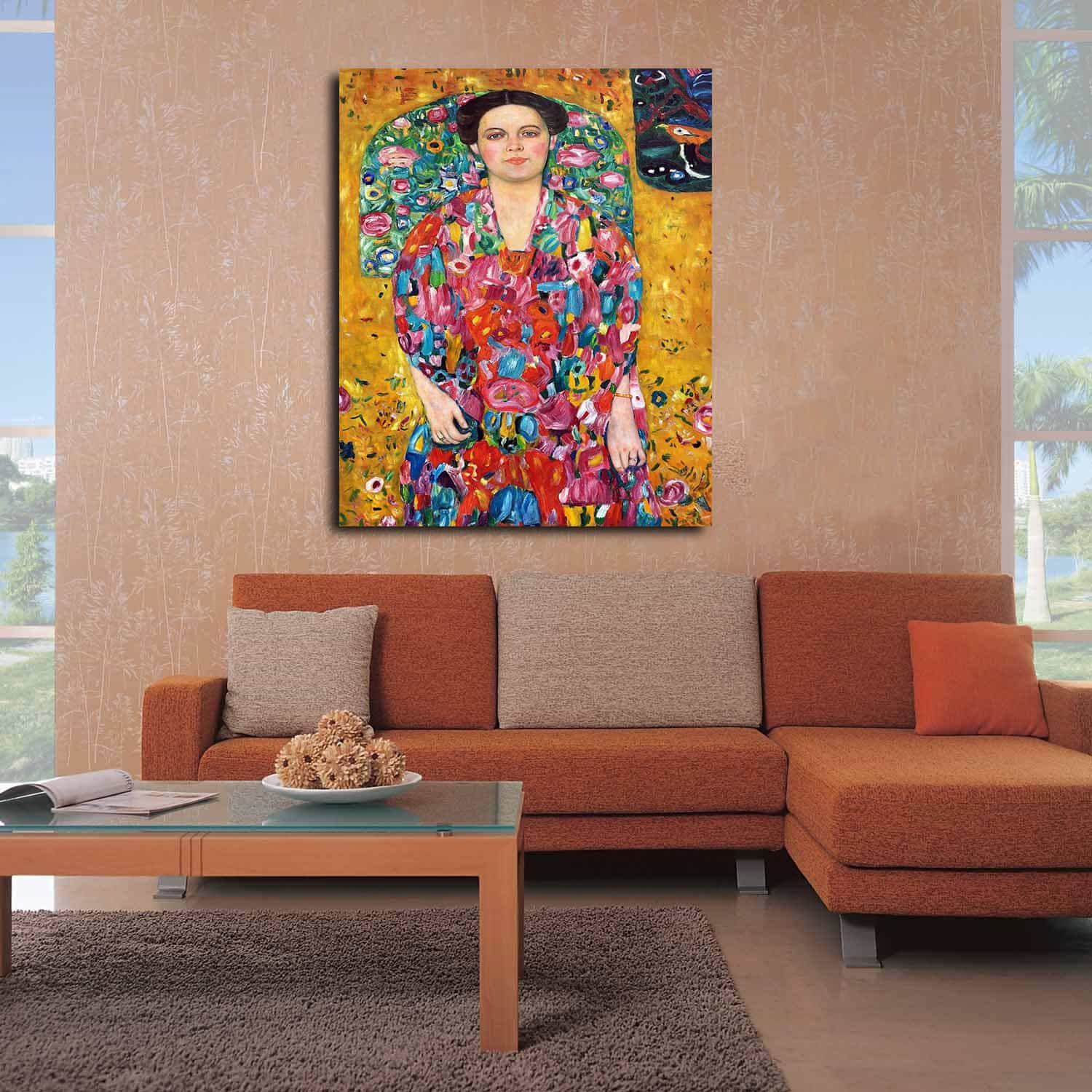 Portrait Of Eugenia Primavesi Canvas Art