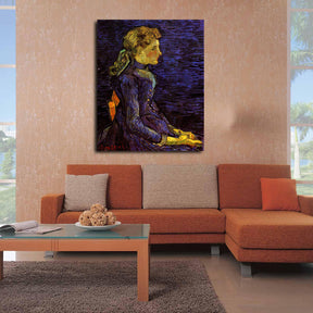 Portrait of Adeline Ravoux 2 Canvas Art