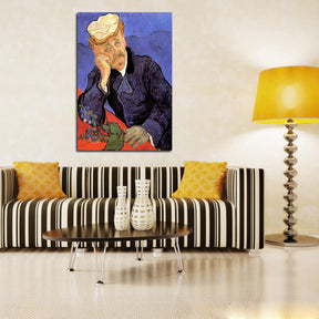 Portrait of Doctor Gachet Canvas Art
