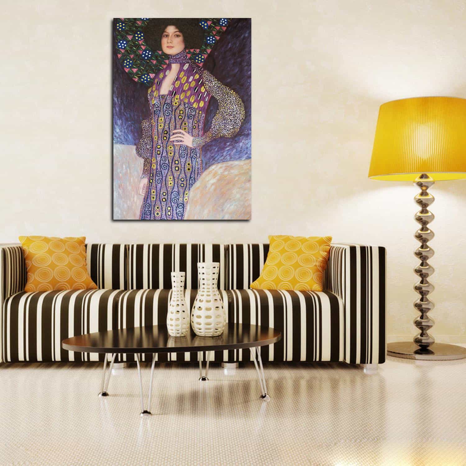 Portrait Of Emilie Floge Canvas Art