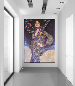 Portrait Of Emilie Floge Canvas Art