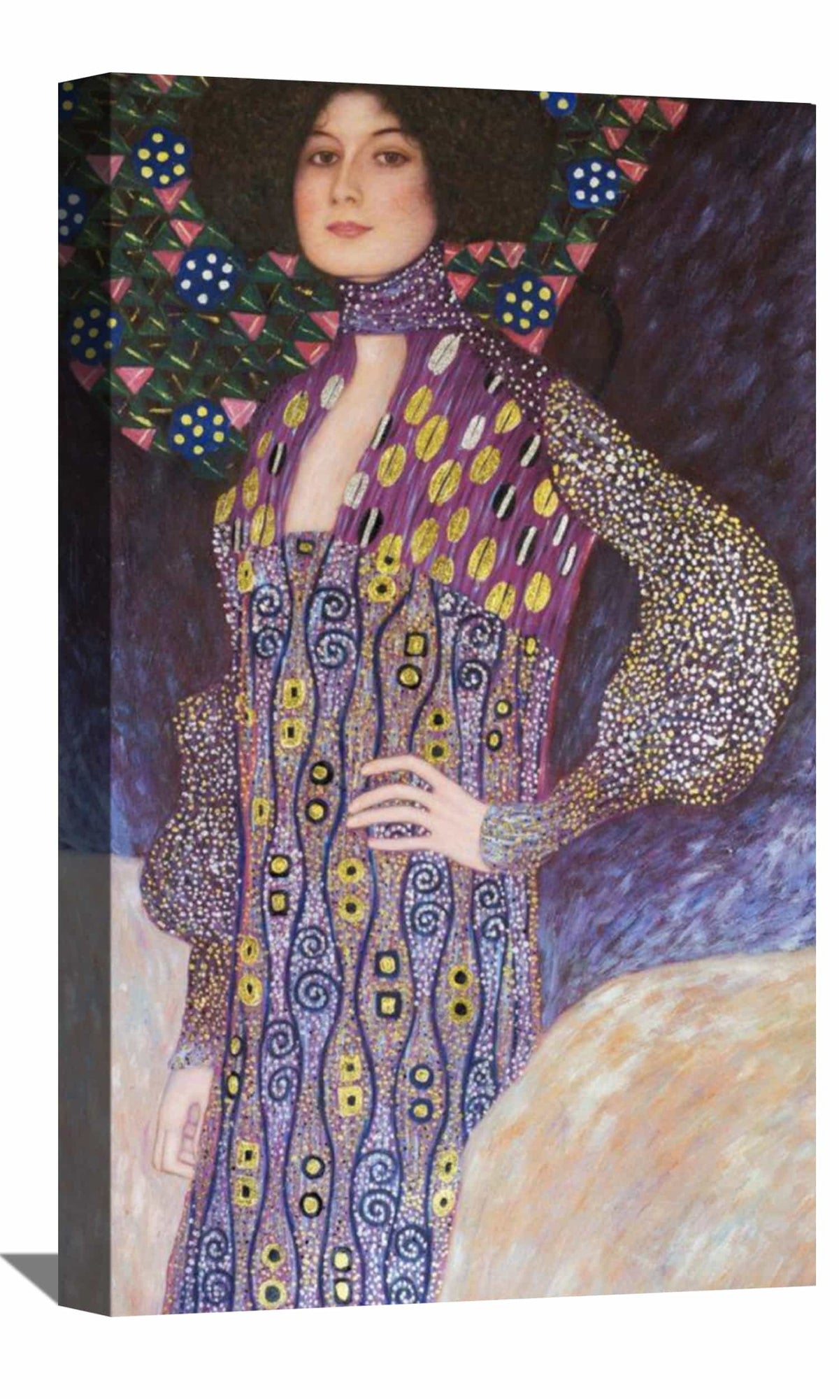 Portrait Of Emilie Floge Canvas Art