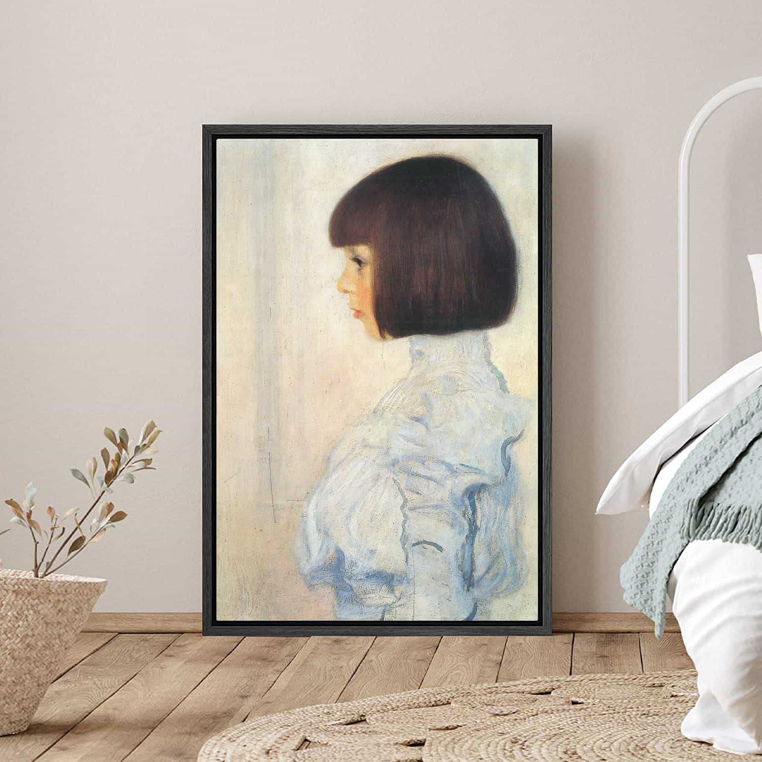Portrait of Helene Klimt Canvas Art
