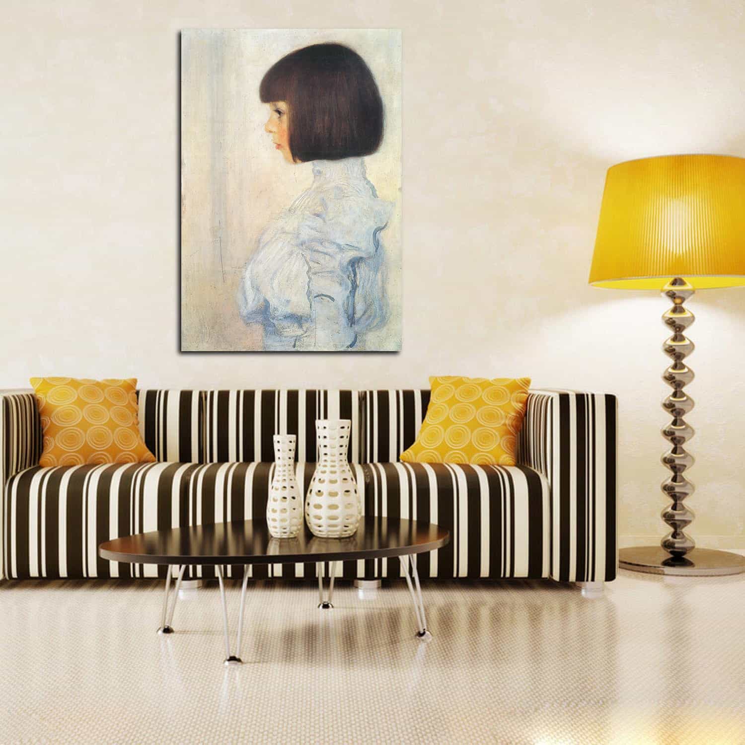 Portrait of Helene Klimt Canvas Art