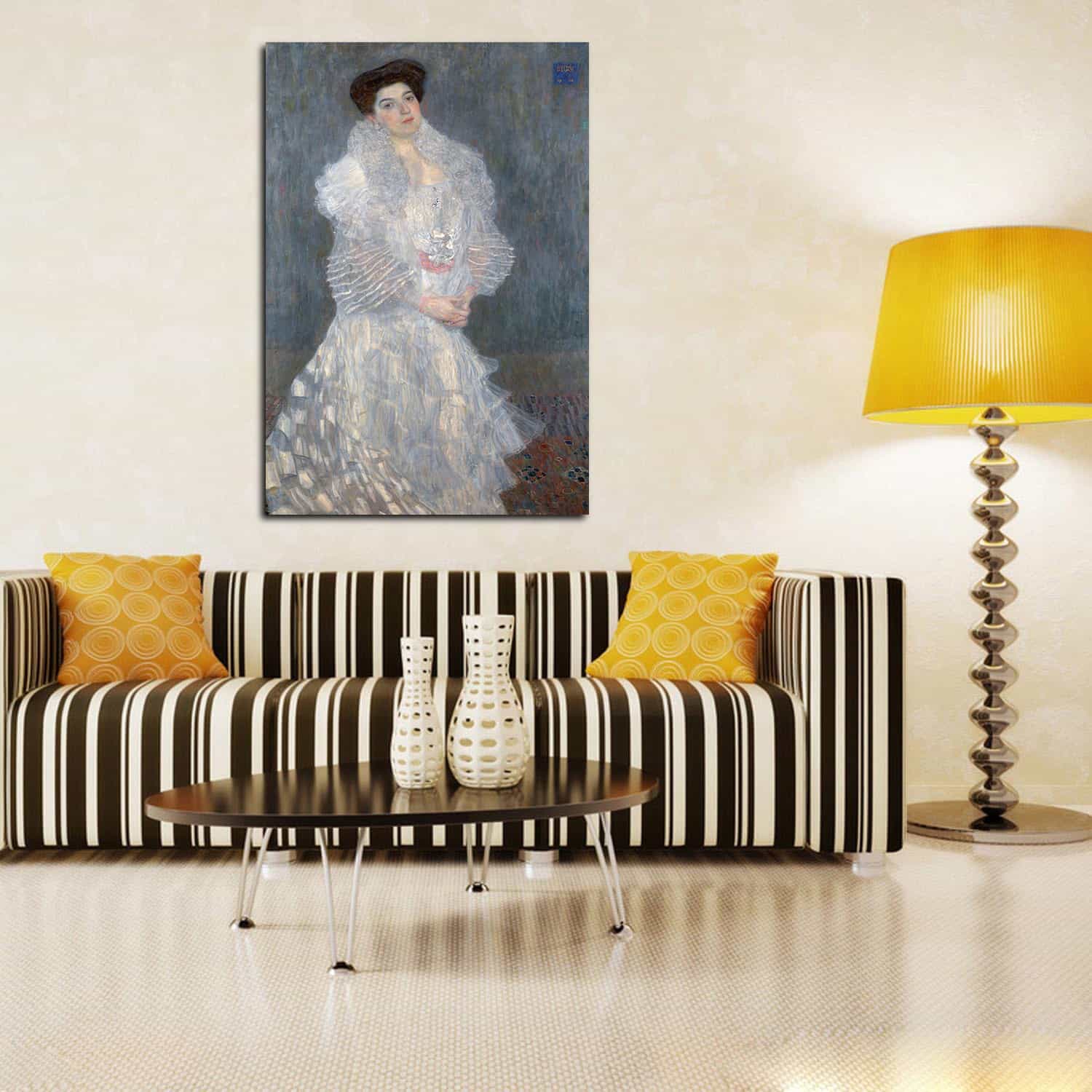 Portrait of Hermine Gallia Canvas Art