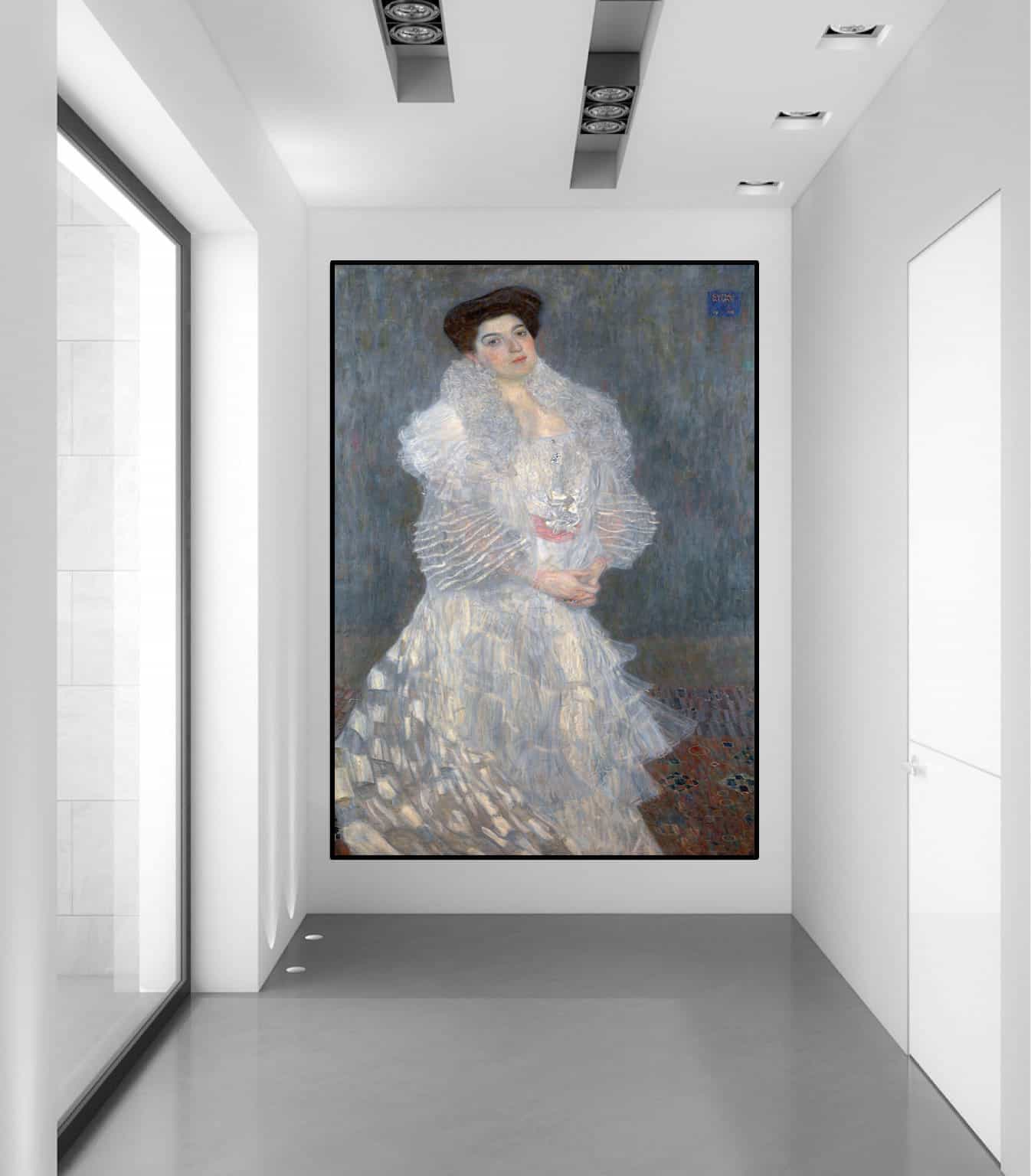Portrait of Hermine Gallia Canvas Art