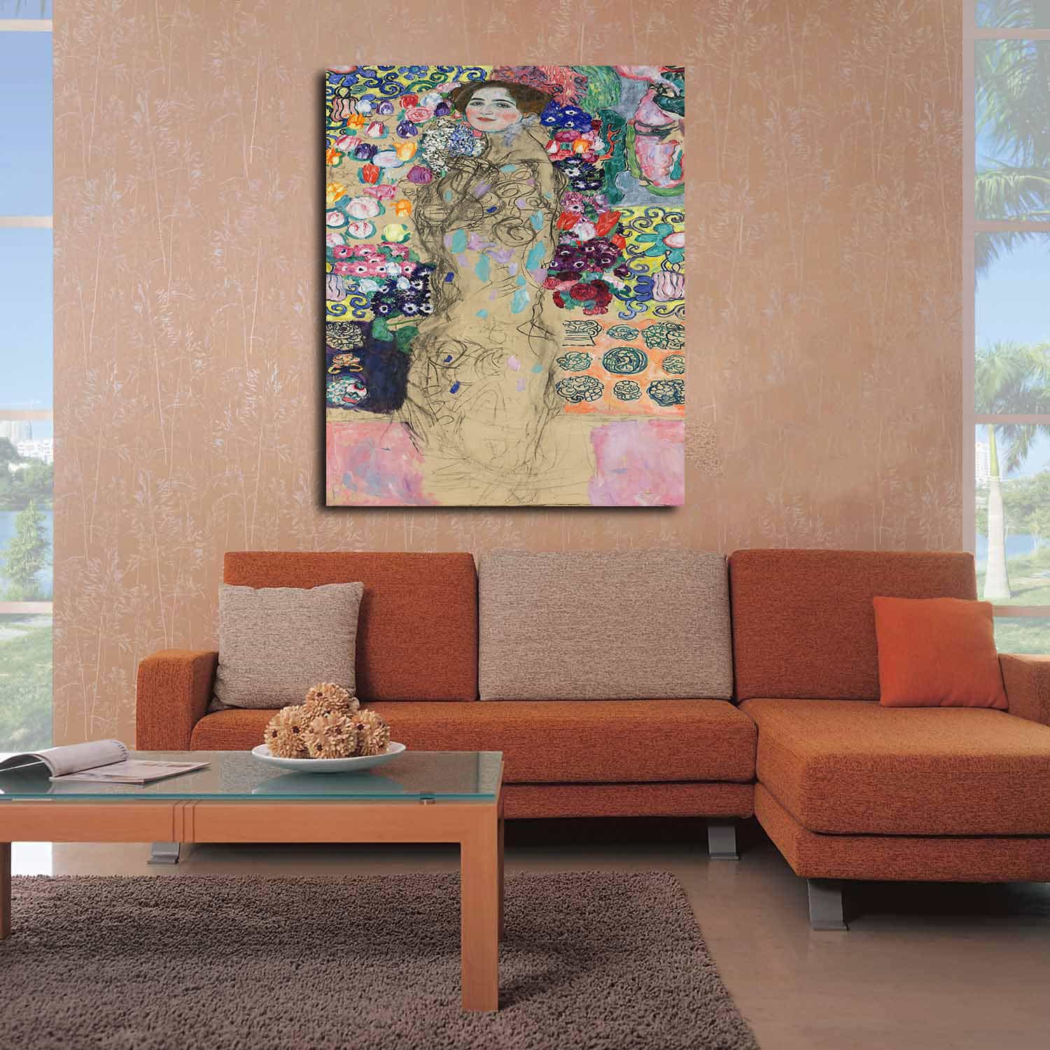 Portrait of Ria Munch Canvas Art