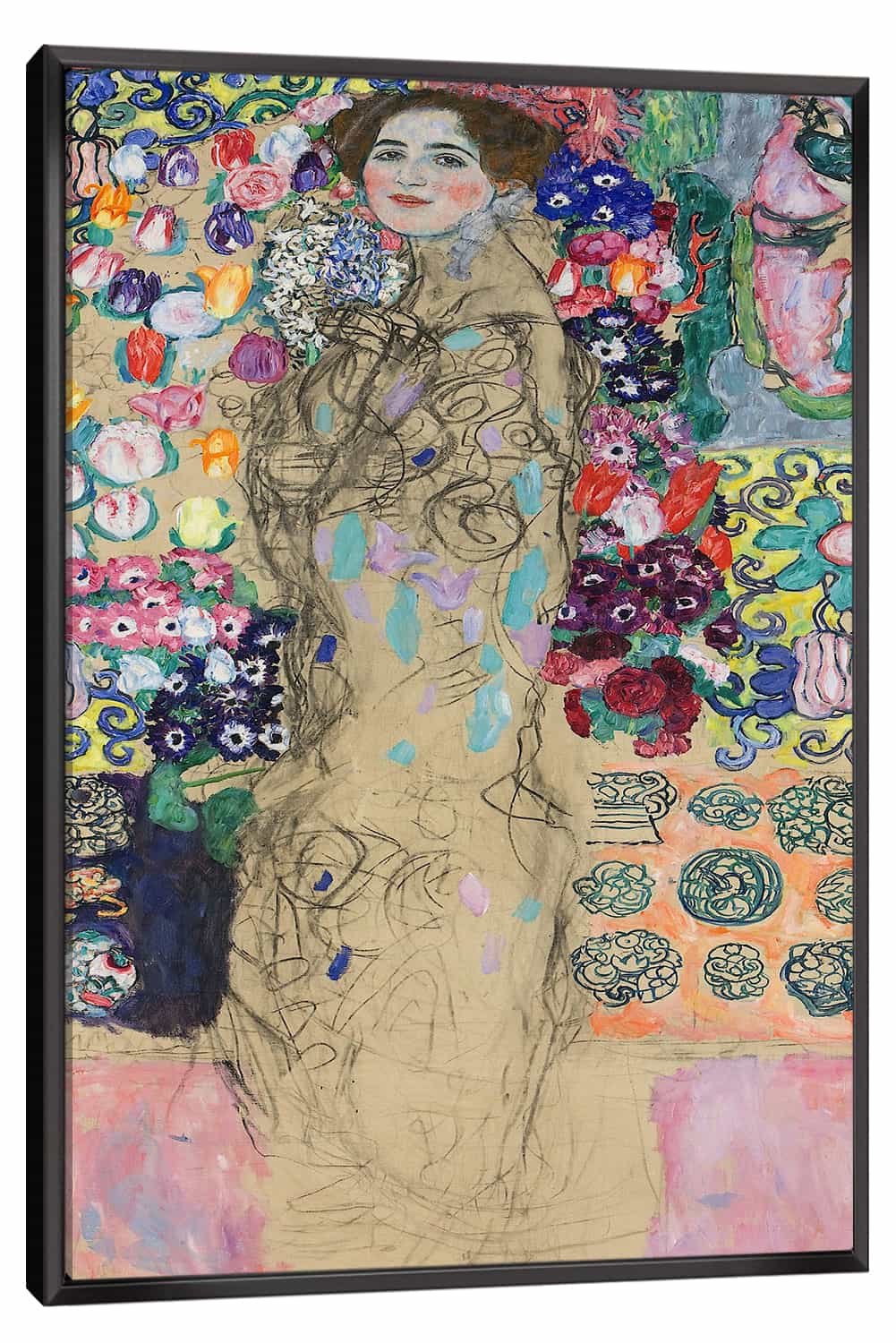 Portrait of Ria Munch Canvas Art