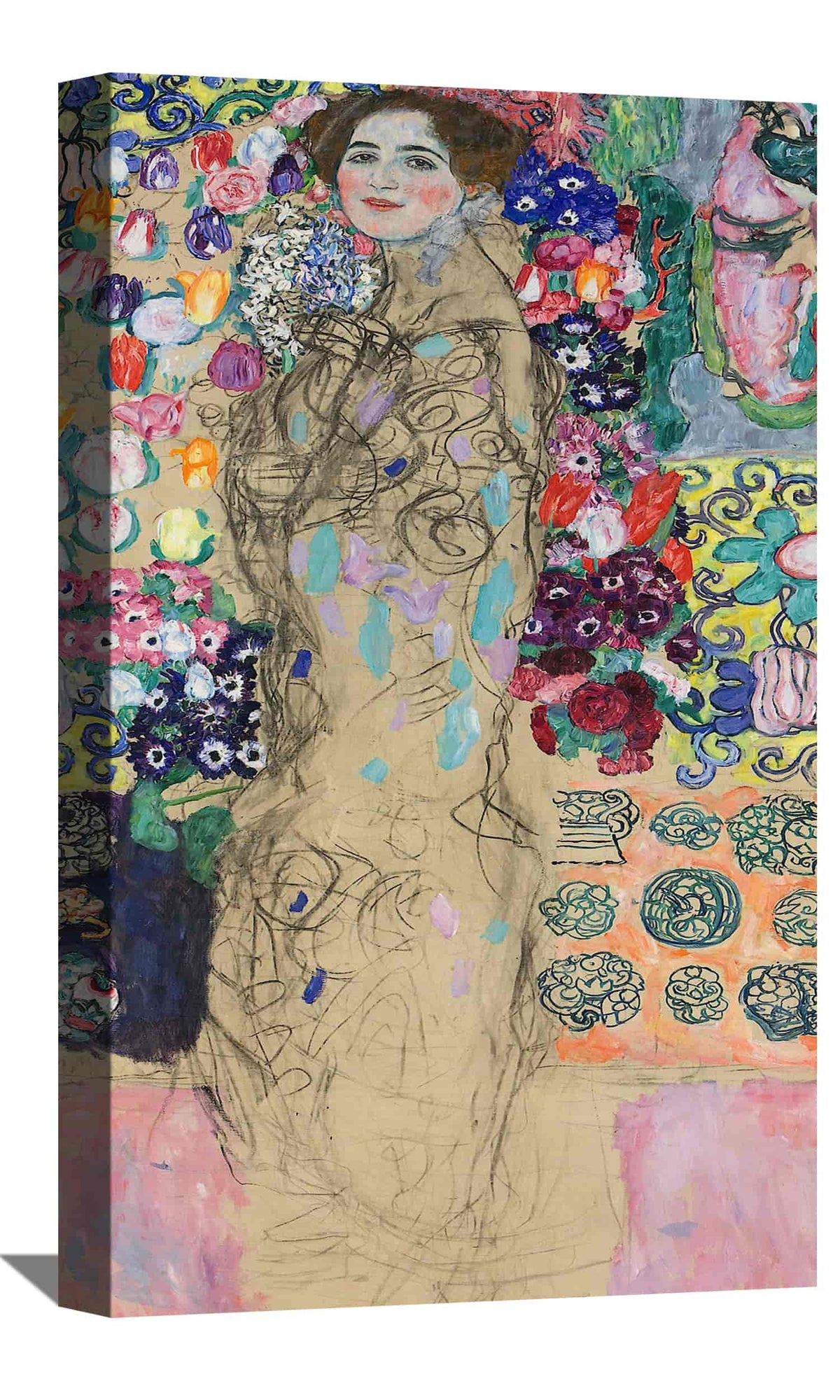 Portrait of Ria Munch Canvas Art