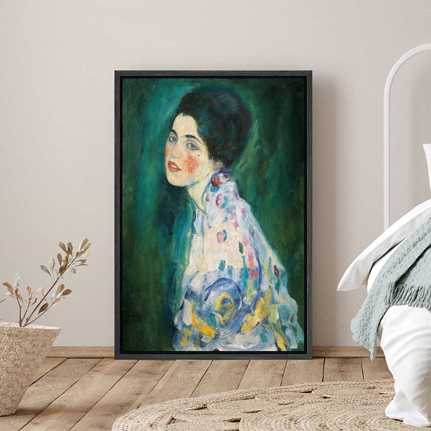 Portrait Of A Lady Canvas Art