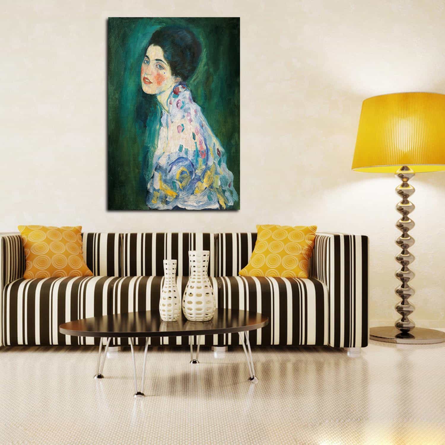 Portrait Of A Lady Canvas Art