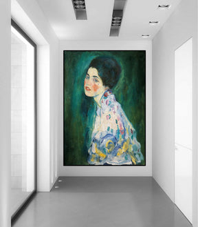 Portrait Of A Lady Canvas Art