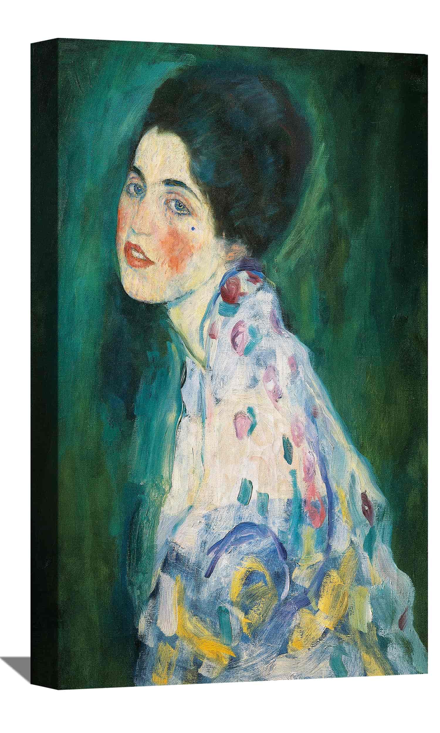 Portrait Of A Lady Canvas Art