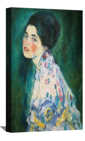 Portrait Of A Lady Canvas Art
