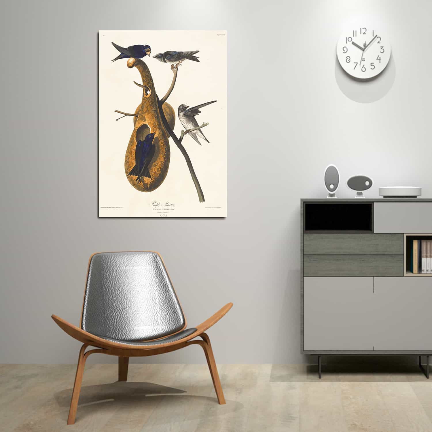 Purple Martin Canvas Art