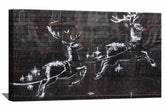 Reindeers Canvas Art