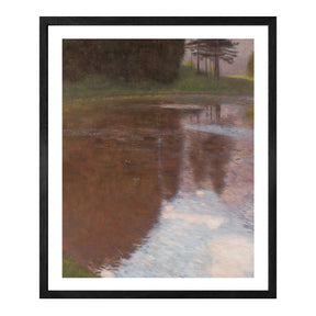 Gustav Klimt Wall Art The River Poster Framed Klimt Art