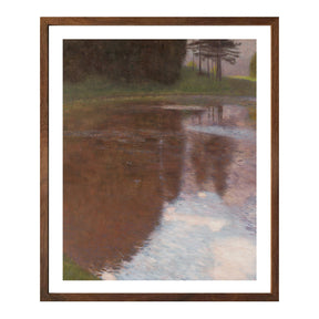 Gustav Klimt Wall Art The River Poster Framed Klimt Art