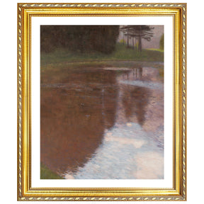 Gustav Klimt Wall Art The River Poster Framed Klimt Art