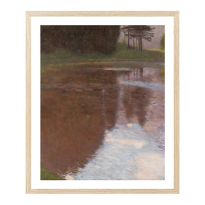 Gustav Klimt Wall Art The River Poster Framed Klimt Art