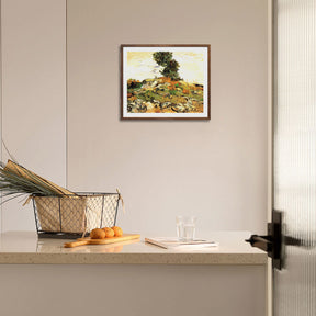 Vincent Van Gogh Rocks With Oak Tree Wall Art Van Gogh Poster