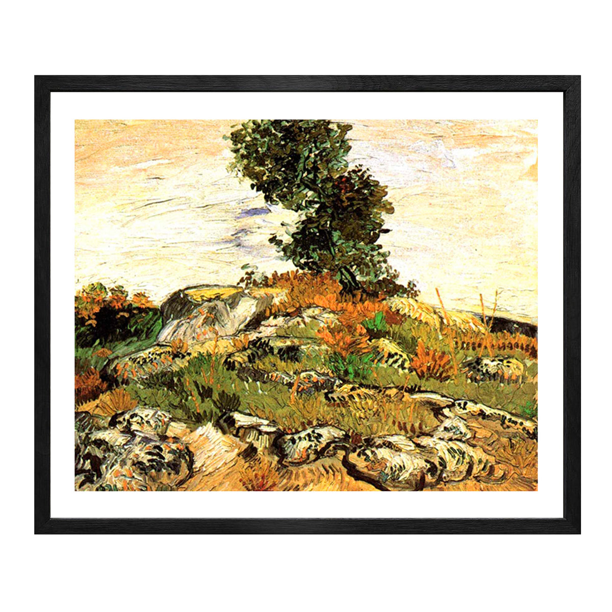 Van Gogh Art Lane In Garden