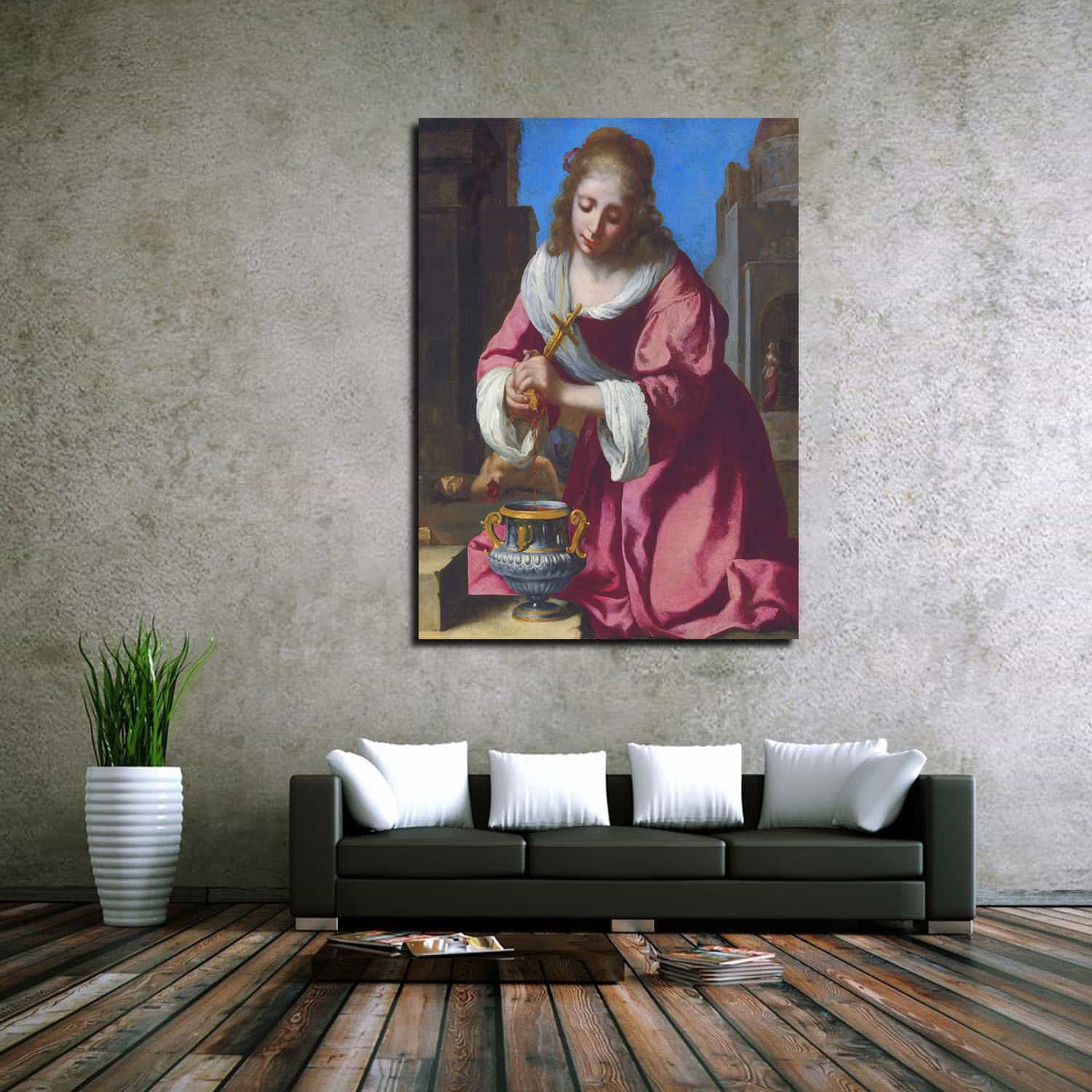 Saint Praxedis Canvas Art