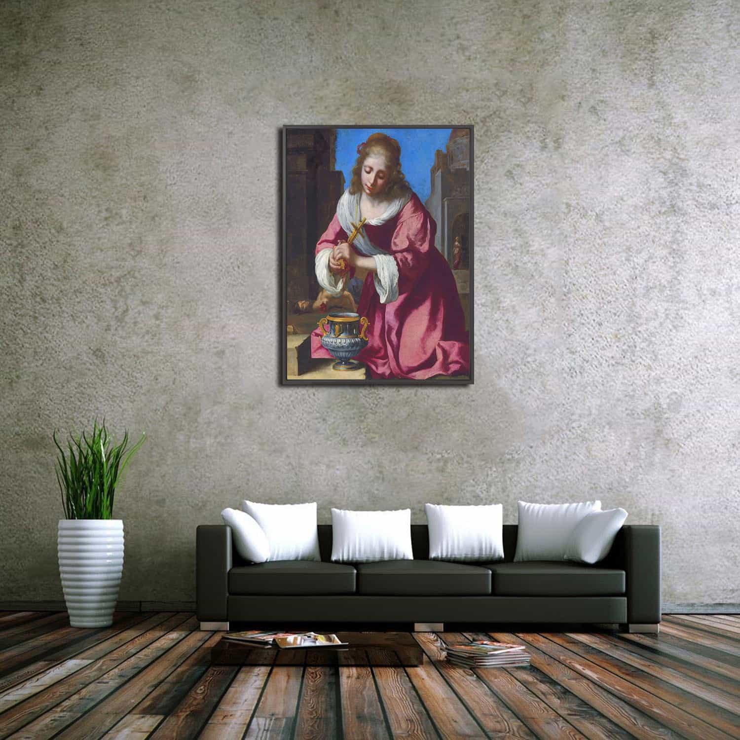 Saint Praxedis Canvas Art