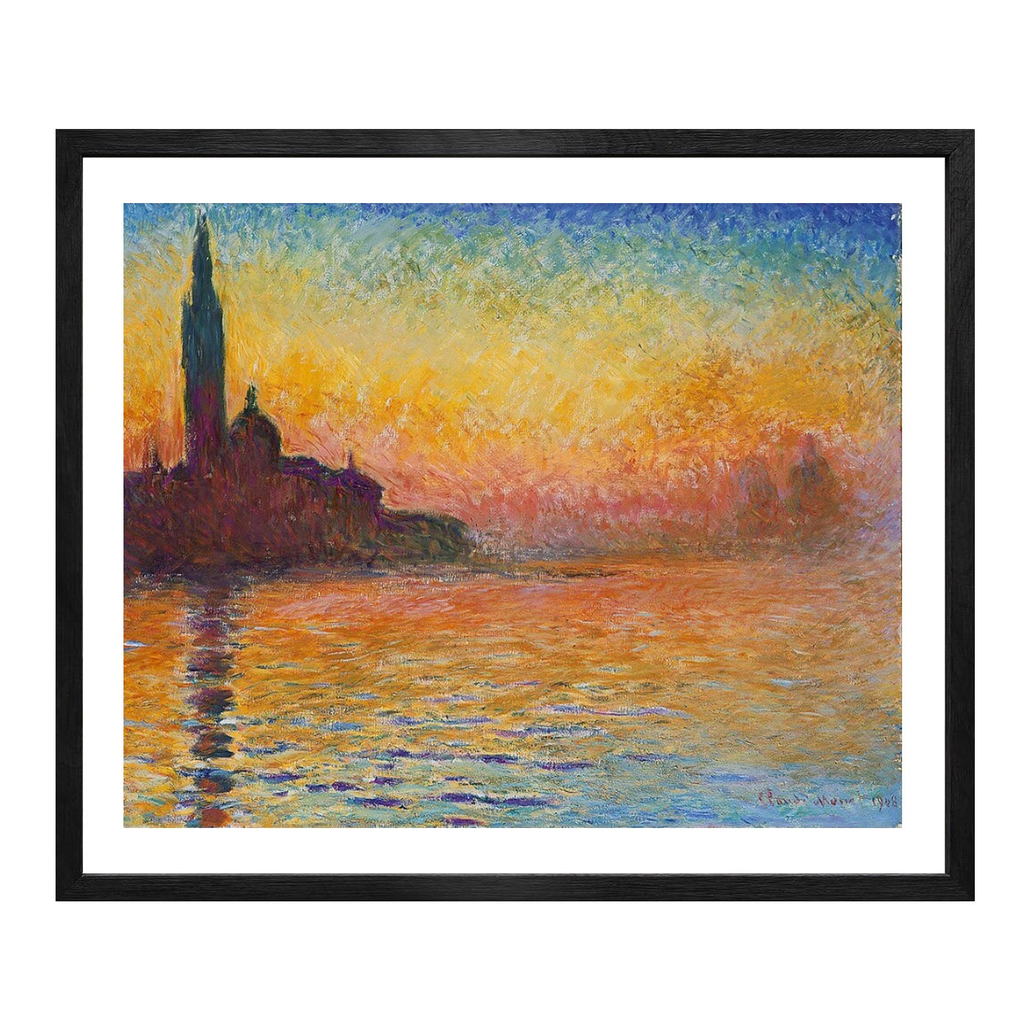 Monet Art Lane In Garden