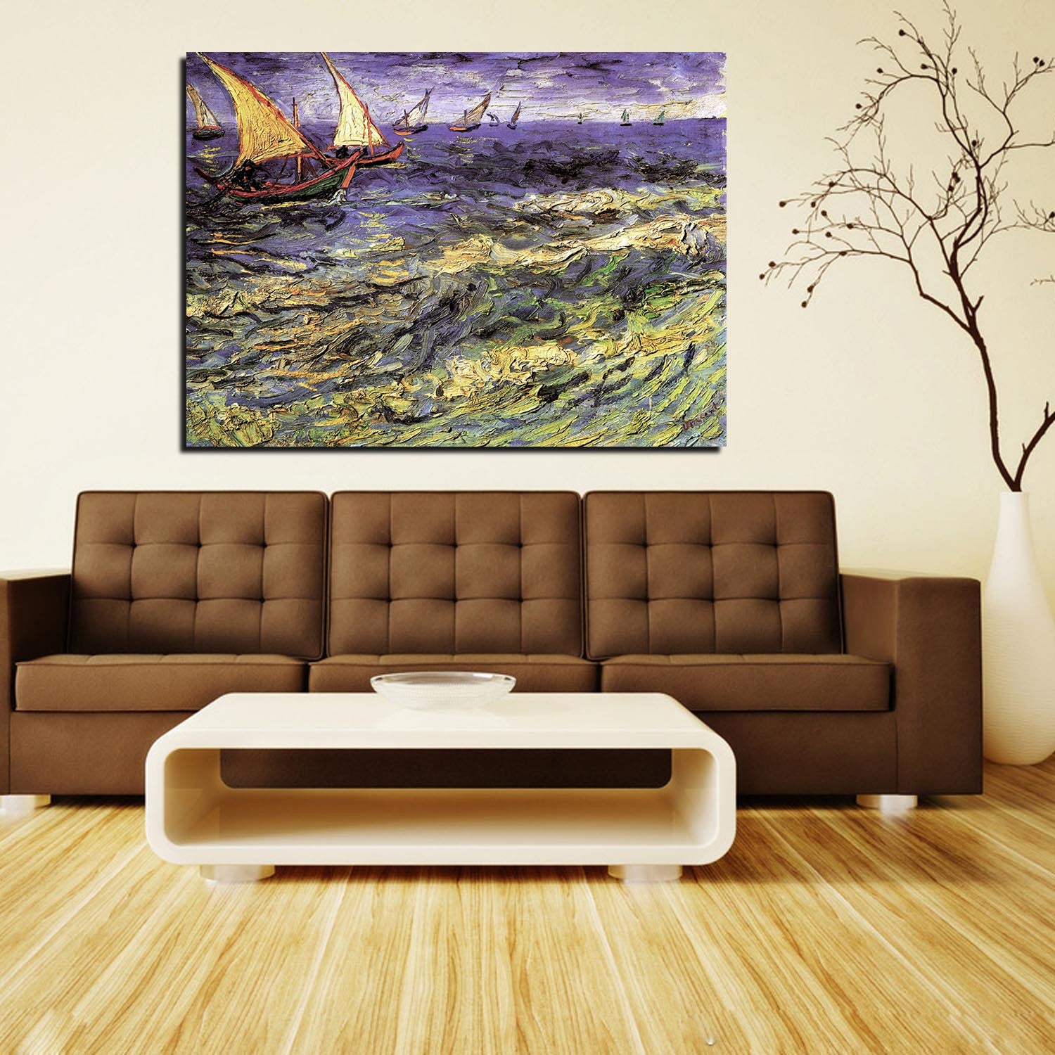 Seascape at Saintes Maries 2 Canvas Art