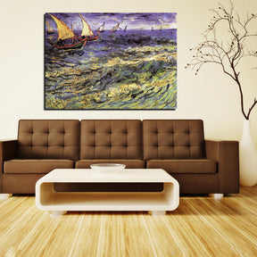 Seascape at Saintes Maries 2 Canvas Art