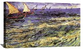 Seascape at Saintes Maries 2 Canvas Art